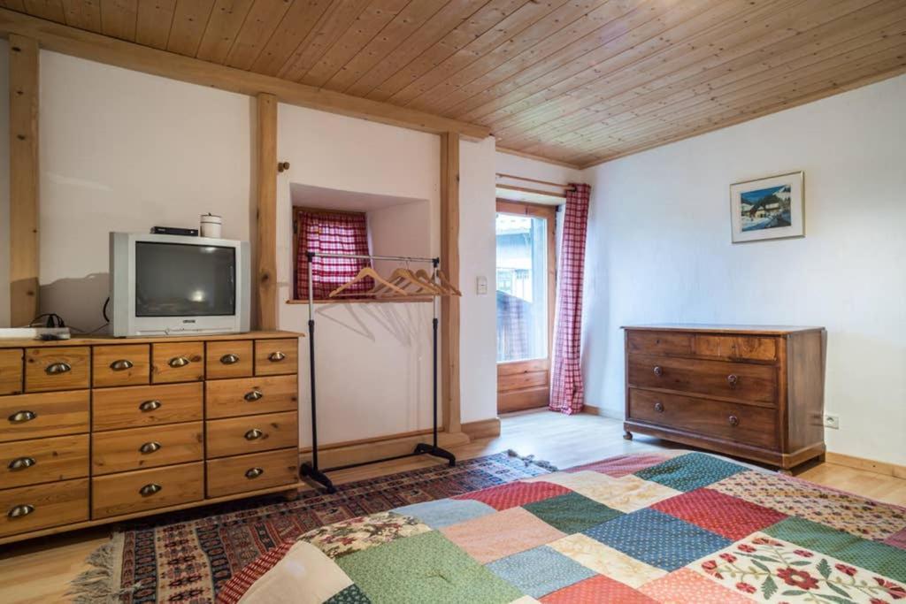 Appartement spacieux proche des télécabines avec jardin privé Saint-Gervais-les-Bains Esterno foto