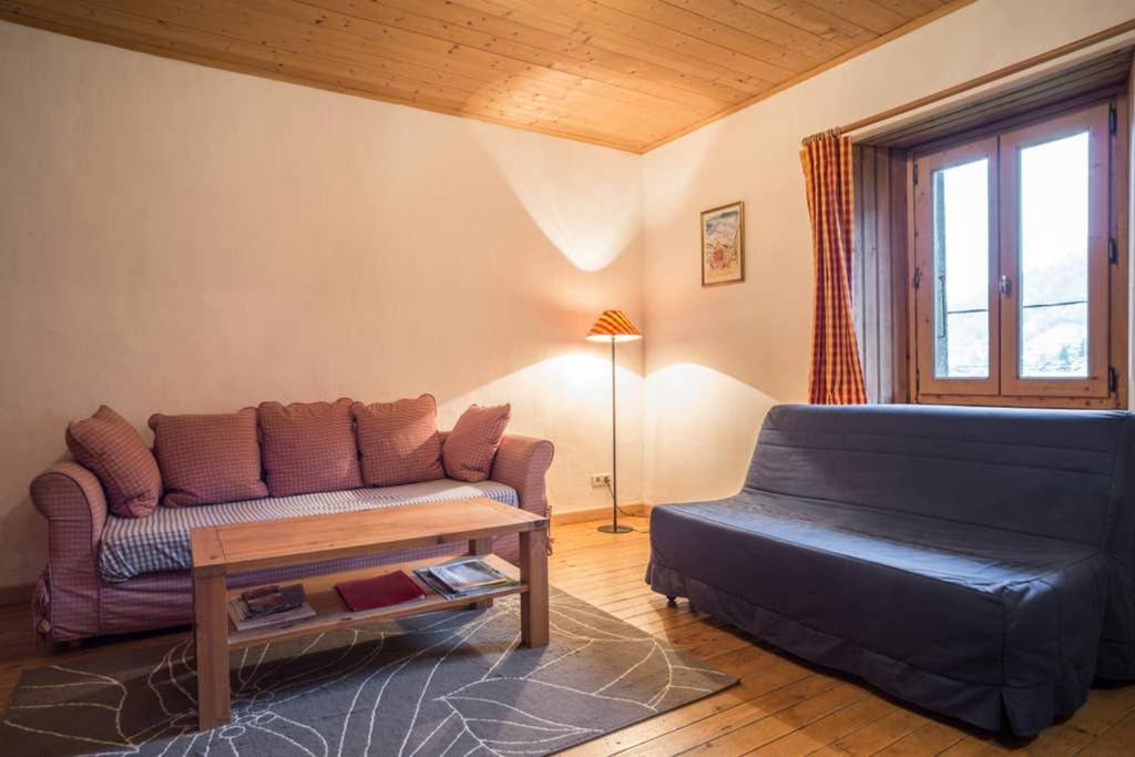 Appartement spacieux proche des télécabines avec jardin privé Saint-Gervais-les-Bains Esterno foto