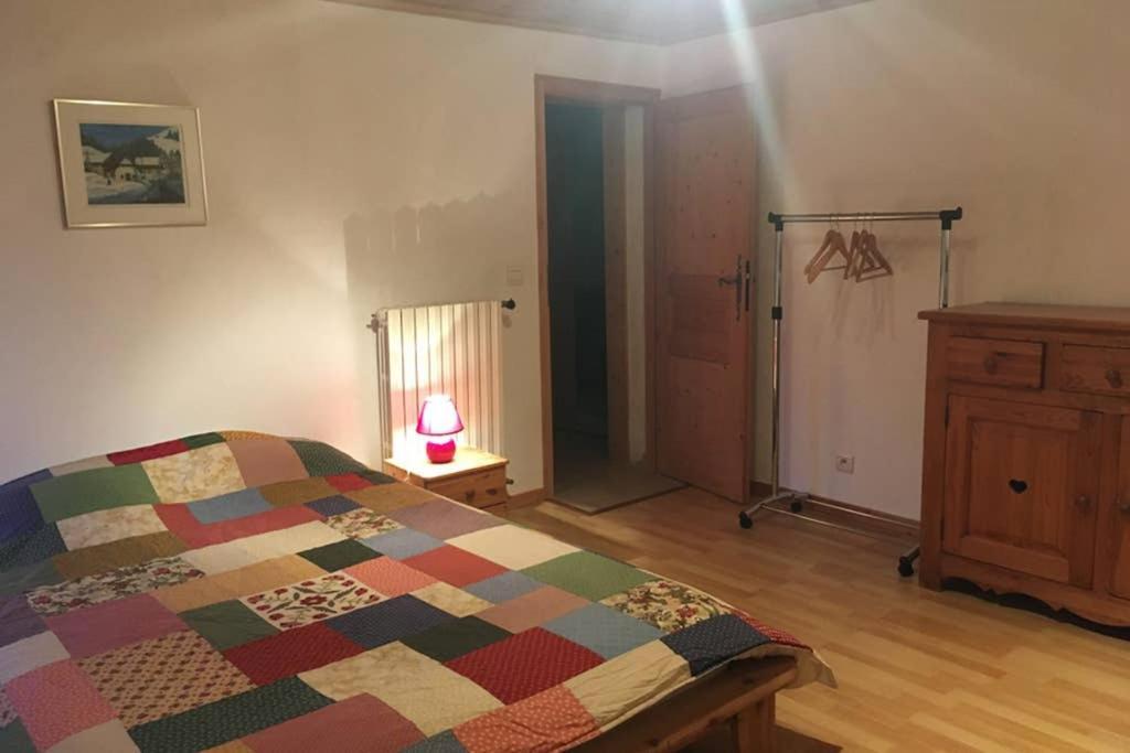 Appartement spacieux proche des télécabines avec jardin privé Saint-Gervais-les-Bains Esterno foto