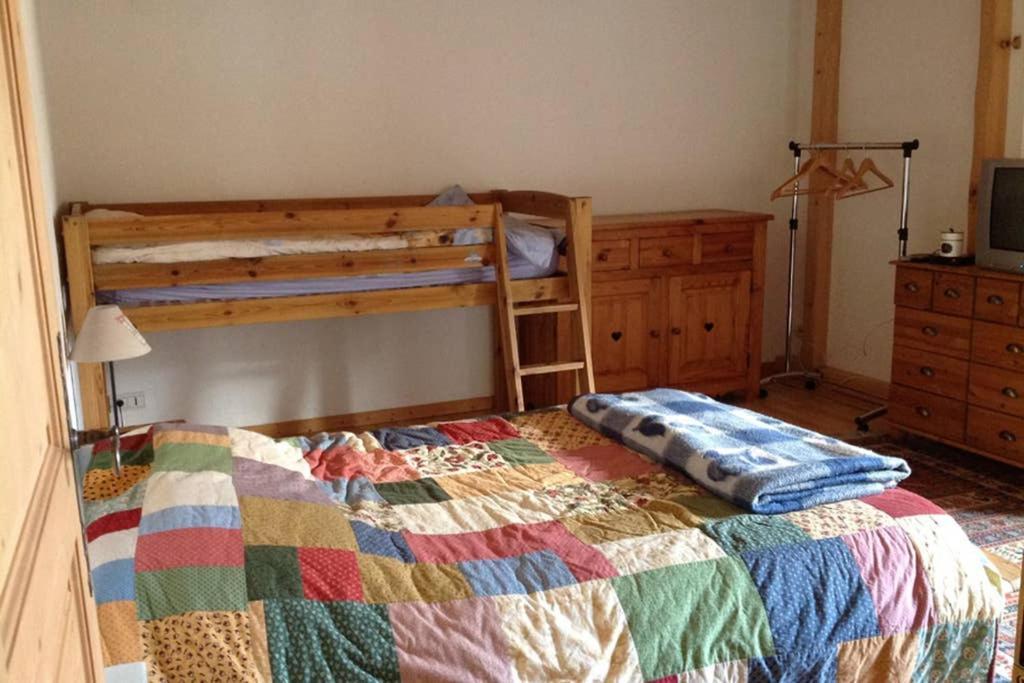 Appartement spacieux proche des télécabines avec jardin privé Saint-Gervais-les-Bains Esterno foto