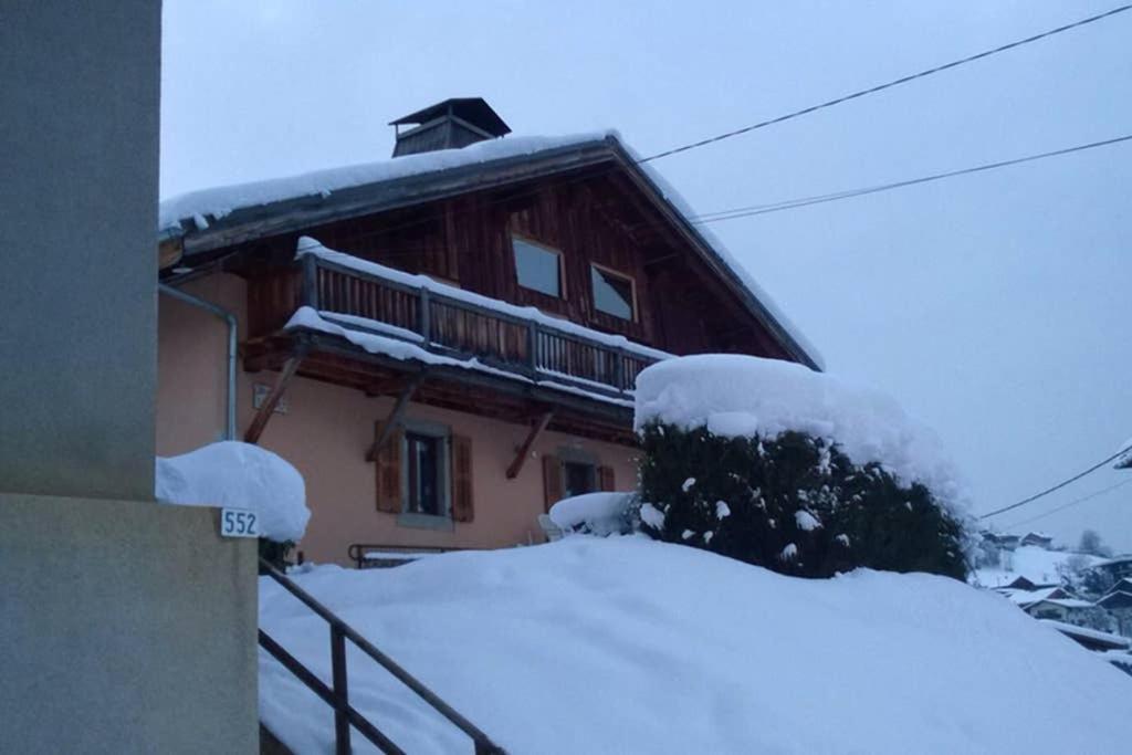 Appartement spacieux proche des télécabines avec jardin privé Saint-Gervais-les-Bains Esterno foto
